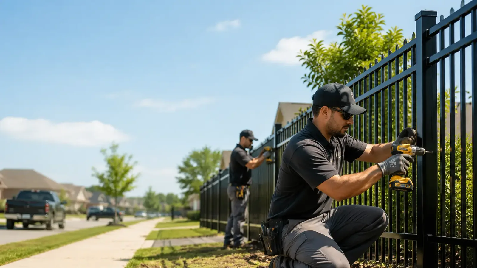 Metal Fence Installation in Belle Center, OH